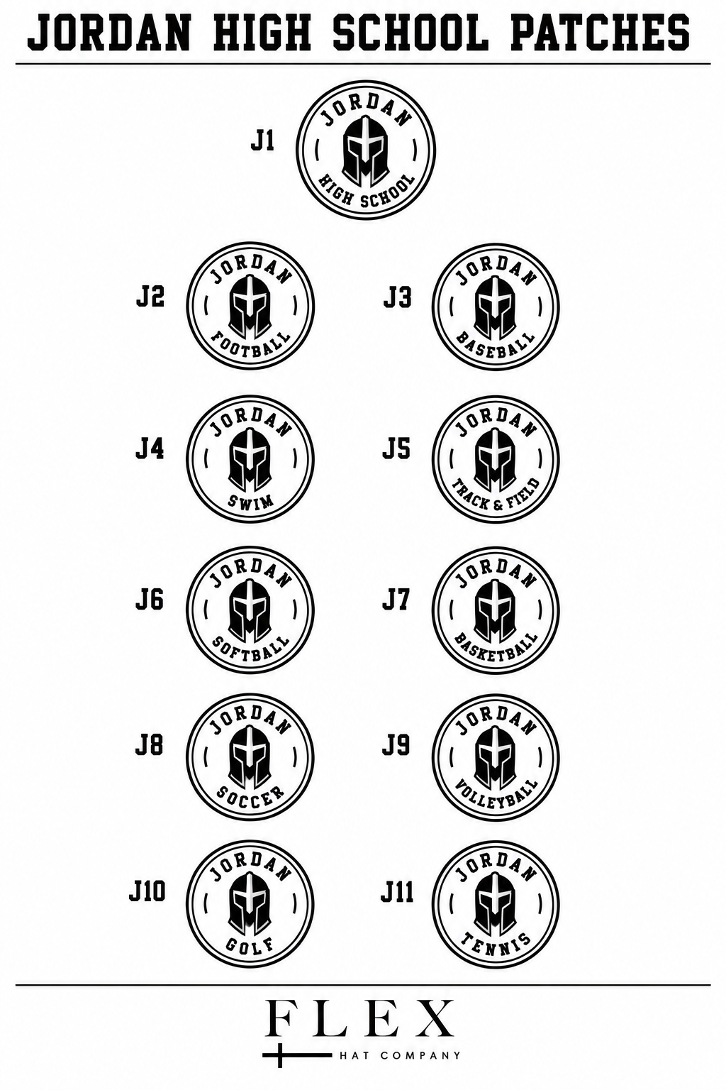 Jordan Warriors | Richardson 112 | Circle Patch