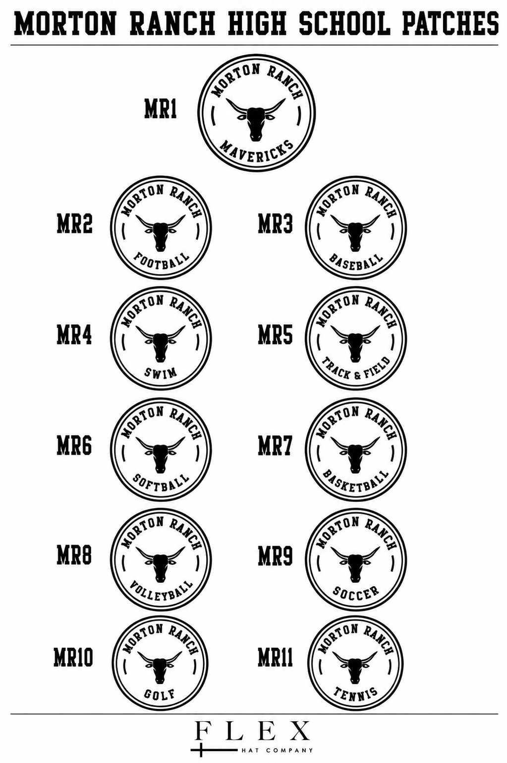 Morton Ranch Mavericks | Richardson 112 | Circle Patch