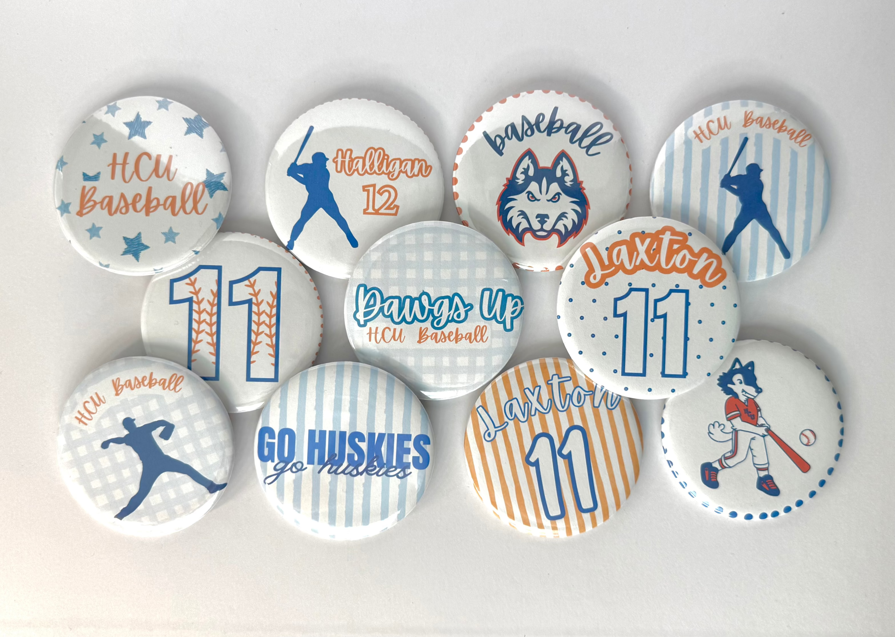 HCU Custom Pins - Pack of 5